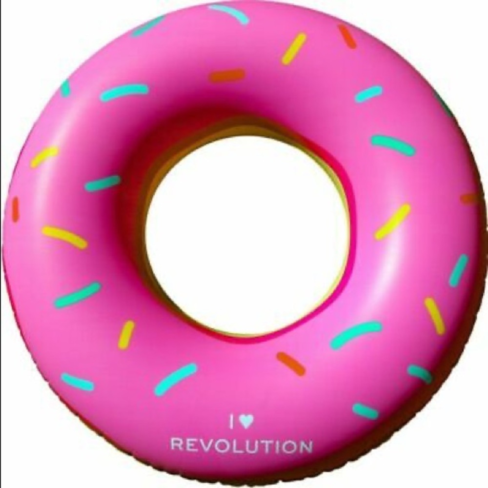 I Heart Revolution donut pool float